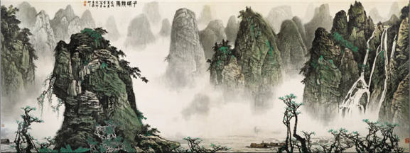 笔墨诗意赋真情 白家山水甲桂林|纪念一代山水画大家白雪石先生诞辰105周年