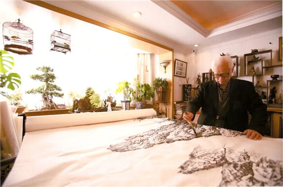 笔墨诗意赋真情 白家山水甲桂林|纪念一代山水画大家白雪石先生诞辰105周年