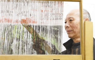 福建泉州永春纸织画传承人林志恩——双面创作 纸织成画