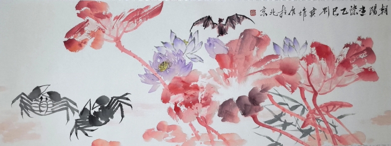 刘宝堆：为什么用红色画荷叶更受欢迎
